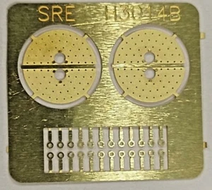 H3014B ATSF Caboose Wigwag Scheibe/Augenschrauben (mit H3008 Heberingen) Messing SRE USA - Bild 1 von 3