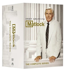 MATLOCK: THE COMPLETE SERIES SEASONS 1-9 (52-Disc DVD BOX SET) - Imagen 1 de 3