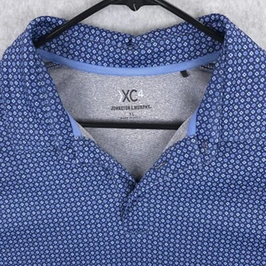 Johnston Murphy XC4 Performance Stretch Wicking Golf Polo Shirt Mens XL - Picture 1 of 12