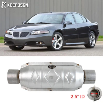Conversor catalítico ID/OD de 2,5 pol. para 02-09 Pontiac Grand Prix Montana Bonneville - Imagem 1 de 4