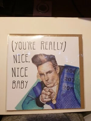 YOU`RE Nice Humor Joke Comedy Card, Blank inside for your own msg / greetings. - Image 1 of 2