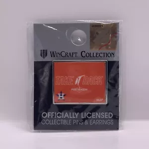 HOUSTON ASTROS Take It Back 2019 Postseason Collectible WinCraft Lapel Pin 🔥 - Picture 1 of 1