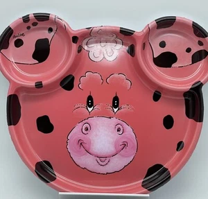 American Greetings Children's Plates - Made in the USA ~ Pauline the Pig - Picture 1 of 5