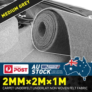 Underfelt Felt Automotive Car Carpet Marine Boat Yacht Floor Underlay Anti Slip - Picture 1 of 22