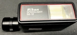 Nikon Speedlight SB-12 Shoe Mount Flash for Nikon works - Picture 1 of 4