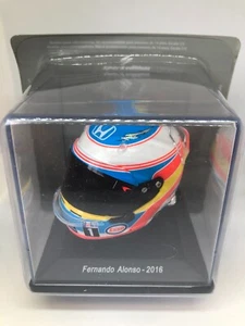 FERNANDO ALONSO 2016 MCLAREN FORMULA 1 MINI HELMET (SCALE 1:5) BRAND NEW - Picture 1 of 2