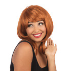 Layered Female Ginger Wig Adults Glamour Fancy Dress Costume Accessory