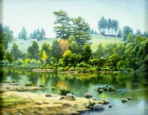 Mike Jaroszko (Canada,US,20/21C) oil painting 134339 - Picture 1 of 12