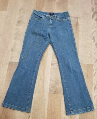 Pantalones de mezclilla VS2 Vakko vintage Western Rodeo con tachuelas talla 6 Foto 1 de 4