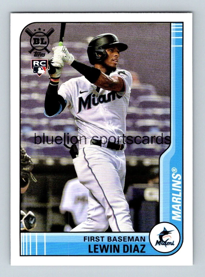 2021 Topps Big League #26 Lewin Diaz RC - Image 1 of 2