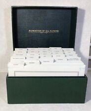 Franklin Mint Banknotes of All Nations 131 Countries, Info Cards, Display Box
