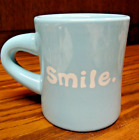 LIFE IS GOOD blauer Diner-Stil Kaffee Tee Kakaotasse SMILE 10oz von GOOD HOME D22