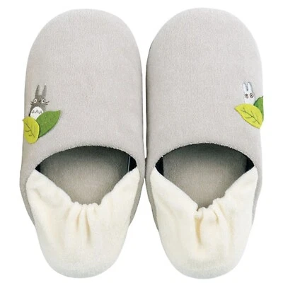 My Neighbor Totoro Slipper ( Walking Totoro ) Gray Room Shoes Studio Ghibli New - Image 1 of 4