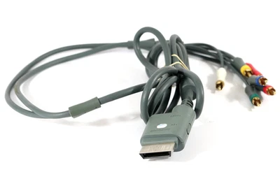 Genuine OEM Microsoft Xbox 360 Component HD AV Cable Composite RCA HDTV ⭐ TESTED - Image 1 of 4