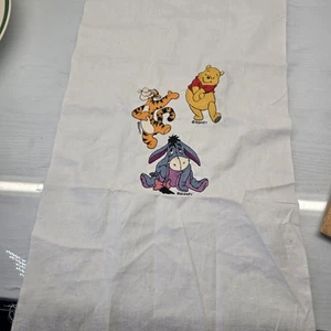 Embroidered Disney Characters Panel 20x11 - Picture 1 of 7