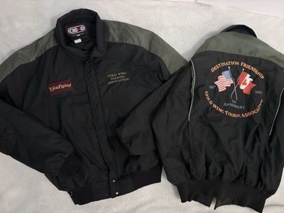 Lote de 2 jaquetas de turismo forradas para motocicletas Honda Goldwing grandes e GG dele e dela - Imagem 1 de 4