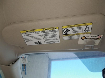 2017 Nissan Murano Driver Left Sun Visor Tan OEM Used 444544 - Image 1 of 4