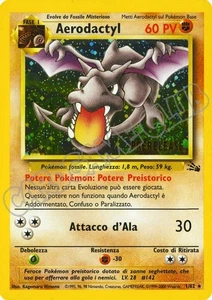 Pokemon Promo 01 Aerodactyl Prerelease (IT) -GOOD- - Imagen 1 de 3