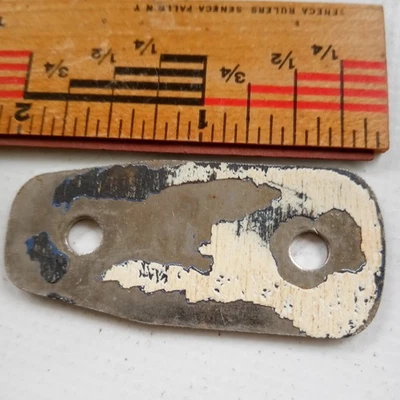 *Leedy Small Snare/Tom Beavertail Lug Metal Gasket Washer Spacer Marching Parade - Image 1 of 2