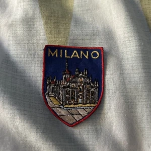 MILANO - MILAN - ITALY VINTAGE AUFNÄHER BESTICKT PATCH SEHR GUTER ZUSTAND - Bild 1 von 4