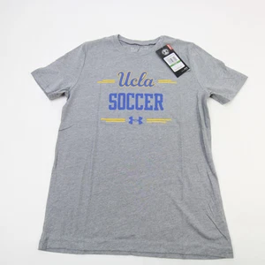UCLA Bruins Under Armour HeatGear Short Sleeve Shirt Youth Gray New - Picture 1 of 4