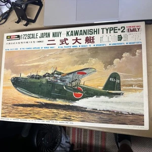 Hasegawa JS21 Escala 1/72 Kawanishi Tipo 2 H8K2 Emily Barco Volador Modelo De Colección - Imagen 1 de 15