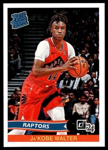 Ja'Kobe Walter 2024-25 Panini Clasificación Instantánea Novato Retro #RRR-19 RC/152 Raptors - Imagen 1 de 2
