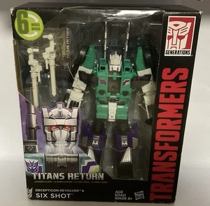 Transformers Titans Return Leader Class Six Shot New/Sealed Damaged Box - Picture 1 of 18