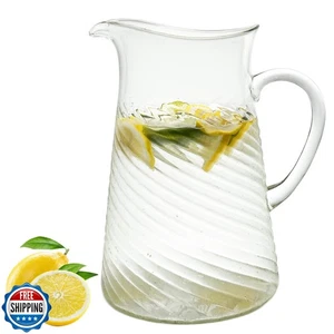 Lily's Home Shatterproof Acrylic Pitcher with spout, Versatile Plastic Pitche - Picture 1 of 5