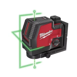Milwaukee 3522-21 USB Rechargeable Green Cross Line & Plumb Points Laser NEW! - Picture 1 of 10