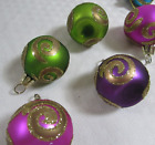 Lot Pier 1 Glitter Christmas Ornaments Place card Holders