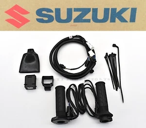 Heated Grip Kit DL1000 18-19 V-Strom (All Models) 57100-28860 OEM Suzuki #M231 - Picture 1 of 10