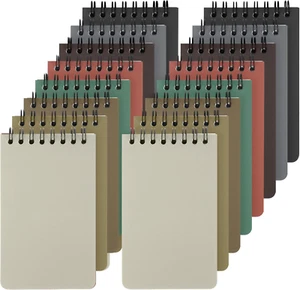 Pocket Notebooks, Spiral Notebook, Memo Pads,16 Pack, 3X5 Small Notepads, Lined - Picture 1 of 12