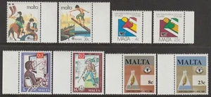 EDSROOM-19753 Malta 584-591 postfrisch 1981 komplettes Schach - Bild 1 von 1