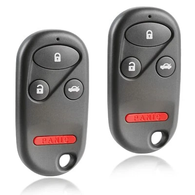 2 Key Fob Remote for 2002 2003 2004 Honda CR-V 4- Button OUCG8D-344H-A Foto 1 de 4