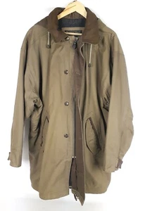 Pacific Trail Khaki Brown Parka 100% Cotton Coat With Hood And Lining XL + - Picture 1 of 10