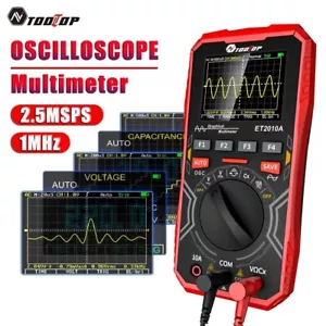 2 IN 1 Digital Oscilloscope Multimeter 2.5Msps 1MHz Portable Multifunctional - Picture 1 of 10