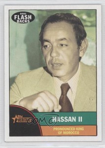 2010 Topps Heritage News Flashbacks King Hassan II #NF5
