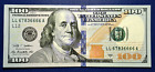 US 100 dollars 2009 A aUNC pretty number 6666 Original banknote