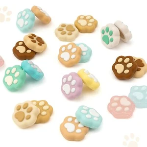 GeekShare Thumb Grips Set for Switch / OLED / Lite 4PCS Silicone Cat Paw Caps - Picture 1 of 15