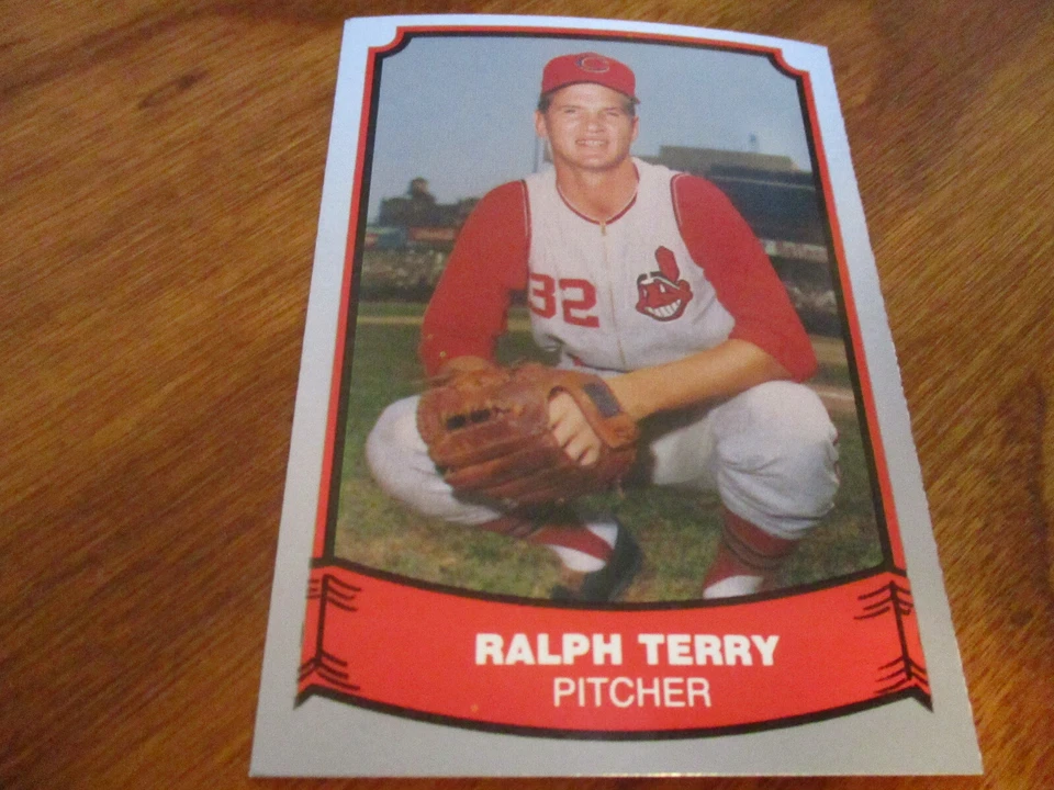 ralph terry (cleveland indians-p)1988 pacific legends CARD #64 nr/mint condition - Image 1 of 1