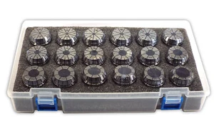18pc ER32 Metric Standard Precision Collet Set - Picture 1 of 1