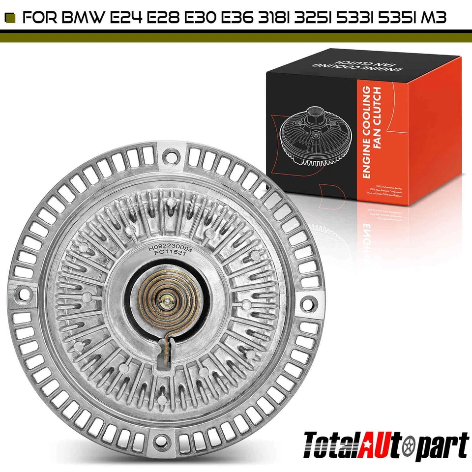 Муфта вентилятора охлаждения двигателя для BMW E24 E28 E30 E36 318i 325i 535i 325iX 535iS Z3 - Изображение 1 из 4