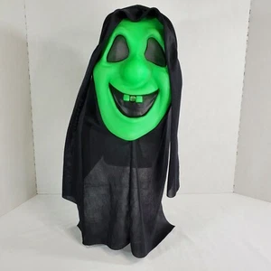 Máscara de Halloween de colección Fun World verde Sarah Spook Scream Ghost Pascua ilimitada - Imagen 1 de 10