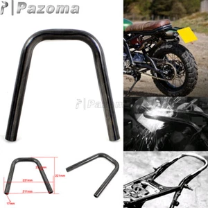 Lazo de asiento estilo café racer de 7/8" marco trasero aro cola para Harley Honda Yamaha BMW - Imagen 1 de 9