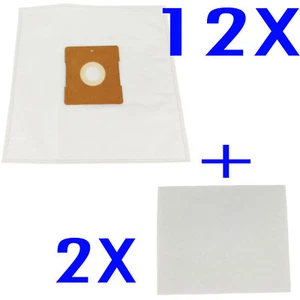 12 X Vacuum Cleaner Bags + 2 Filters For Hoover HARMONY CJ063 HERITAGE H5000PH - Picture 1 of 3