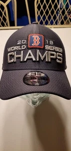 Boston Red Sox MLB New Era 39thirty 2018 World Series Champion hat OSFM - Picture 1 of 3