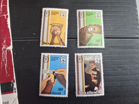 SWAZILAND 1981 SG 385-388 25TH ANNIV OF DUKE OF EDINBURGH AWARD  MNH Cover