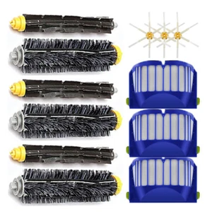 Brushes+ 3 filters for iRobot Roomba 500 600 550 560 585 595 650 620 Seriees - Picture 1 of 3