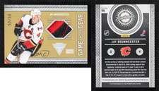 2011-12 Panini Titanium Game-Worn Gear Prime /50 Jay Bouwmeester #96
